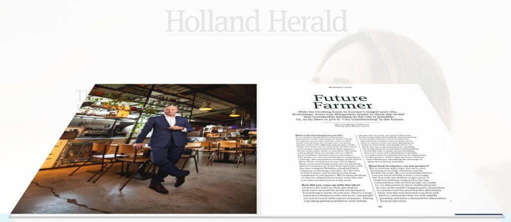 Floating Farm Rotterdam – Holland-Herald